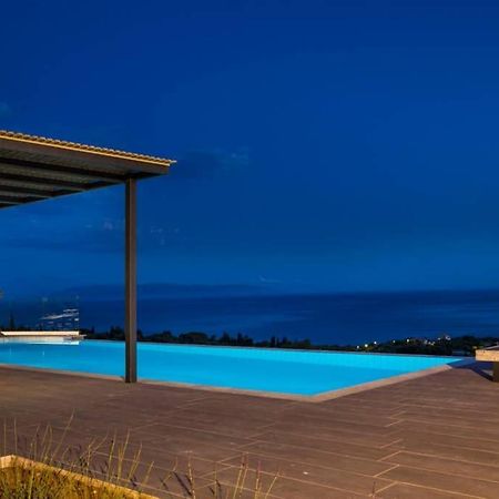 New Villa Blue With Private Pool At Trapezaki Livathos  Zewnętrze zdjęcie