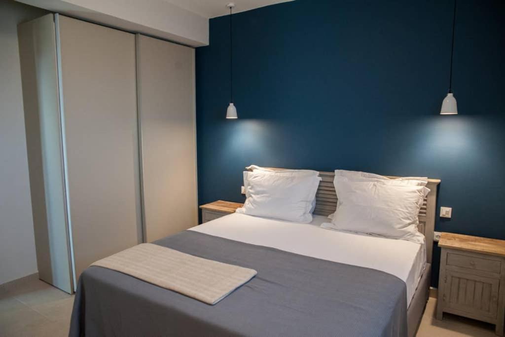 New Villa Blue With Private Pool At Trapezaki Livathos  Zewnętrze zdjęcie